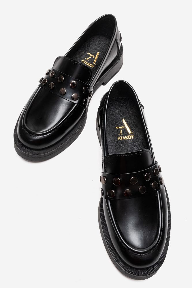 kadin-deri-loafer-ayakkabi-SIYAH ACMA-PNC1666-0104014_0